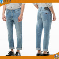 Usine OEM Hommes Mode Coton Stretch Slim Fit Marque Jeans